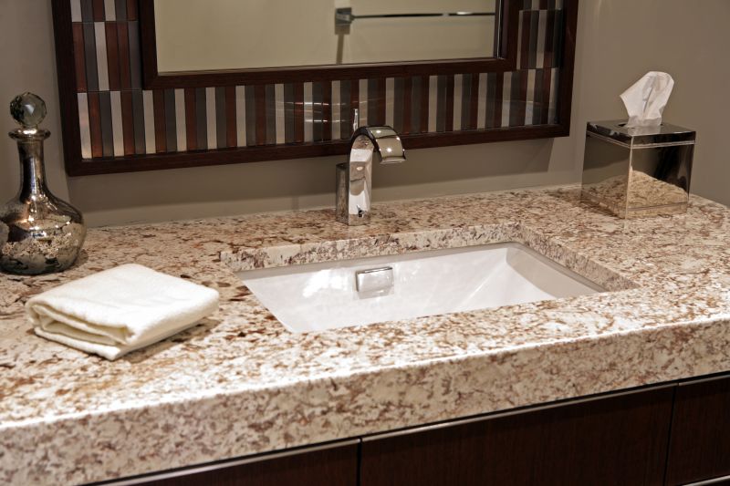Luxurious Bathroom Counter